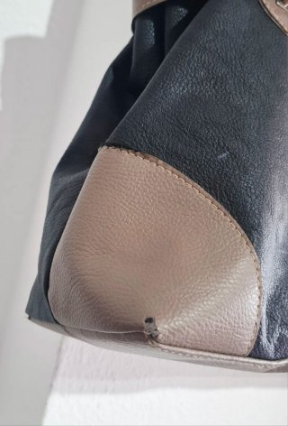Bolso Negro y Marrón