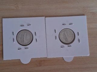 Lote 8 Monedas Mercury Dime USA
