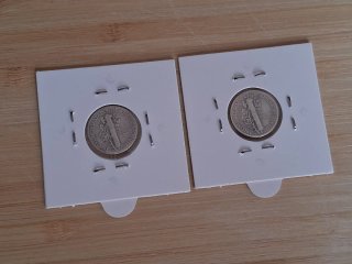 Lote 8 Monedas Mercury Dime USA