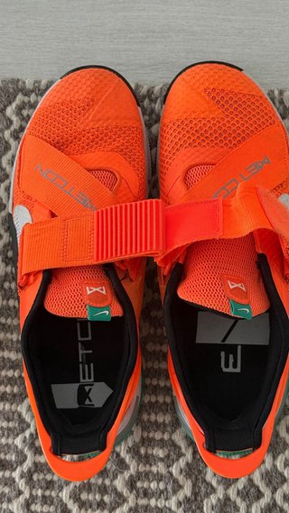 Nike Metcon Naranja Blanco