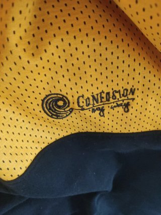 Sudadera Confusion Negra y Amarilla