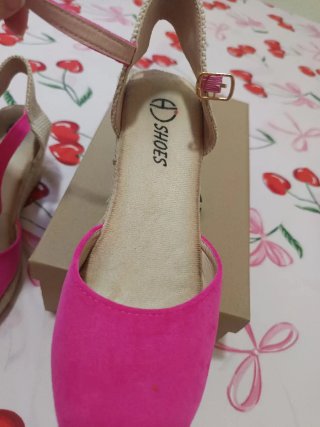 Cuñas Fucsia Talla 36