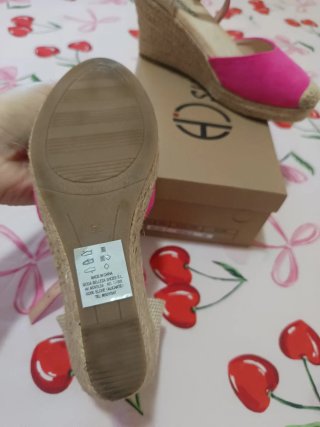 Cuñas Fucsia Talla 36