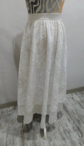 Falda maxi vintage. Bonnie Boynton