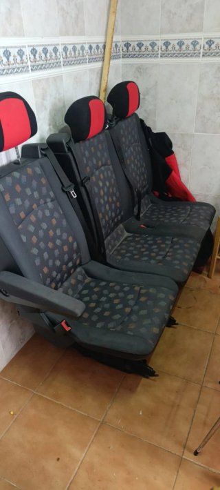 Asientos 2+1 para furgoneta