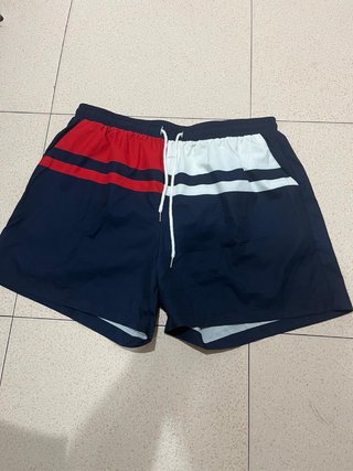 Bañador deportivo rayas
