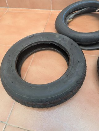 Ruedas y cámaras patinete eléctrico