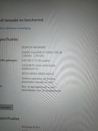 Dell XPS 13 9350 i5-7200U 8GB RAM 256GB SSD
