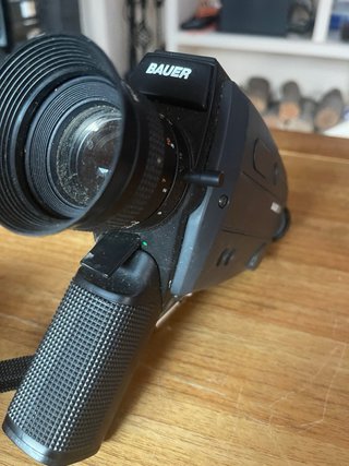 Bauer C14 Super 8 Cámara Película Objetivo 9-36mm