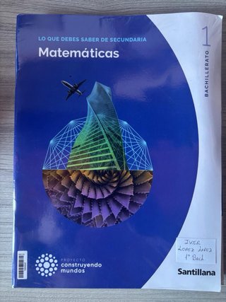 Matemáticas aplicadas a las Ciencias Sociales I...