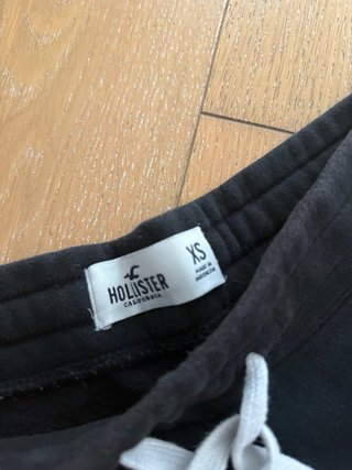 Pantalón chándal Hollister negro