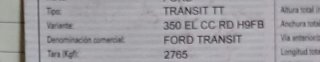 Ford E-Transit 2007