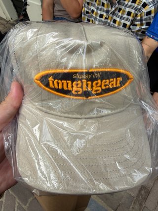 OFERTA 24h!Gorra Stussy x Timberland Beige Naranja