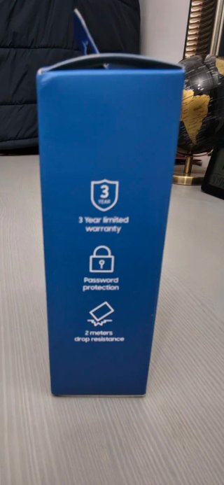 SSD Portatile Samsung T7 1TB Blu