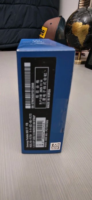 SSD Portatile Samsung T7 1TB Blu