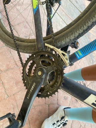 Bicicleta MTB Btwin 520 Azul