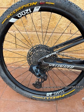 Bicicleta Specialized Epic (opción llantas extra)