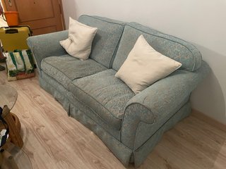 Sofá de tela con apertura italiana