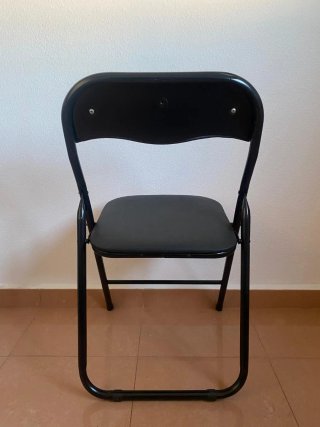 Silla Plegable Negra