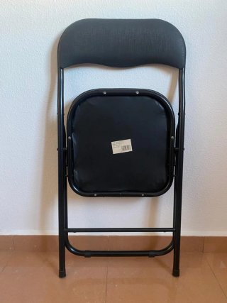 Silla Plegable Negra