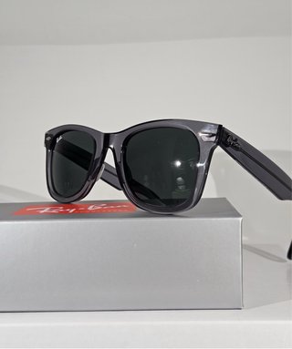 Occhiali Ray Ban Wayfarer Trasparent Gray