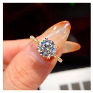 Anillo de compromiso oro