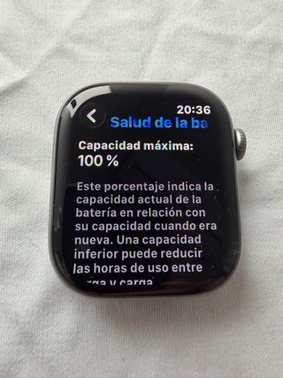 Apple Watch Series 11 46mm Plata/Negro