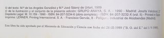 Libros de texto de EGB Anaya trimestre 1989