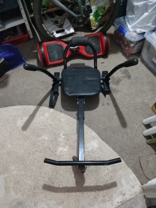 Hoverboard Rojo con Asiento