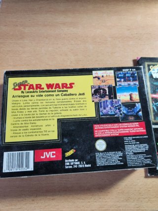 Super Nintendo Star Wars PAL JVC