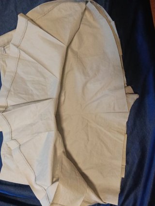 Falda pantalón Zara beige
