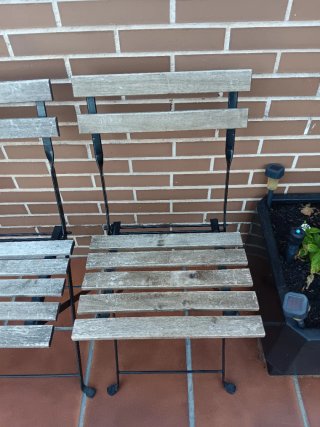 Sillas de madera para jardín
