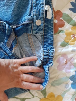 Shorts premamá vaqueros