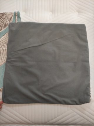 Fundas Cojín Hoja Plateada y Turquesa ×3