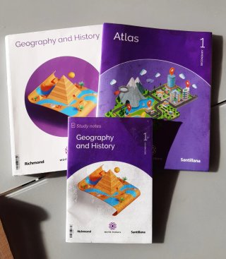 Geography and history 1ESO Santillana
