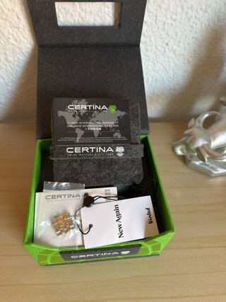 Reloj Certina Oro y Plata