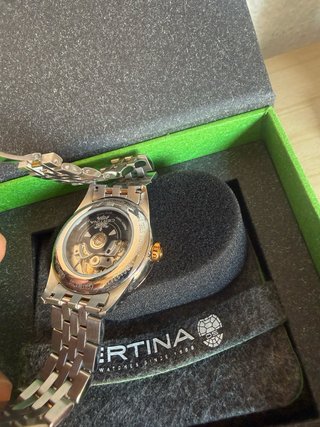 Reloj Certina Oro y Plata