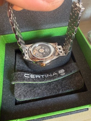 Reloj Certina Oro y Plata