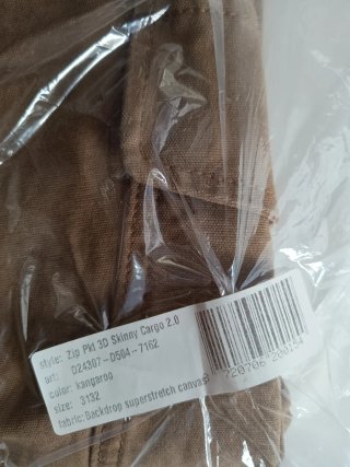 Pantalón Cargo G-Star 3D Skinny Zip Pocket