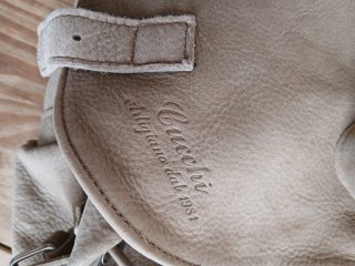 Bolso de piel Gucci beige