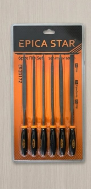 Set 6 lime per ferro EPICA STAR
