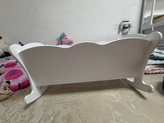 Carro, cuna y bañera de juguete