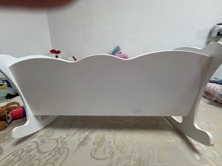 Carro, cuna y bañera de juguete