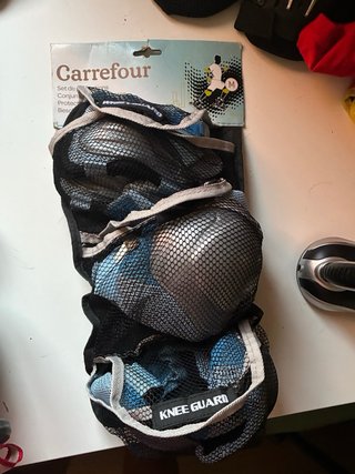 Protecciones patinaje Carrefour