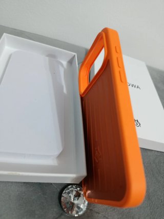 Cover iPhone 17 Pro Rimowa Arancione