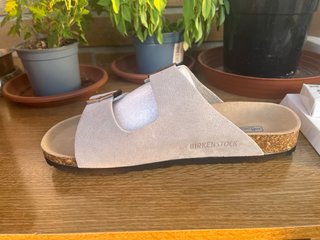 Birkenstock fake Beige/Gris Talla 44
