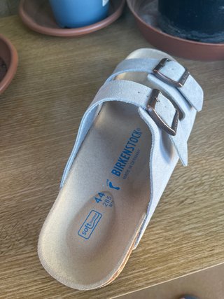 Birkenstock fake Beige/Gris Talla 44
