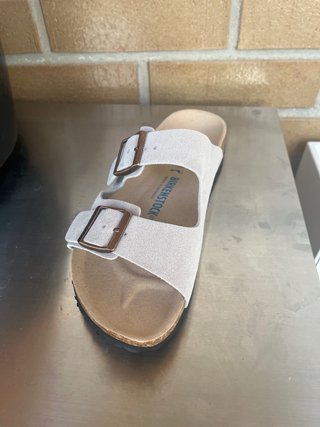 Birkenstock fake Beige/Gris Talla 44