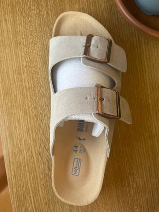 Birkenstock fake Beige/Gris Talla 44