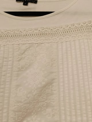 Camiseta Tintoretto Blanca Talla L